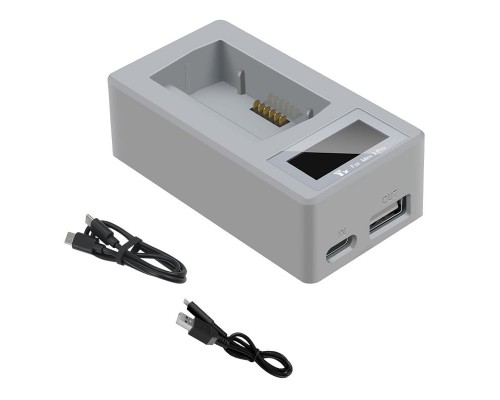 Зарядное устройство USB DJI Mini 3 / Mini 3 Pro (LED дисплей) (YX) Зарядное устройство USB DJI Mini 3 / Mini 3 Pro (LED дисплей) (YX)
