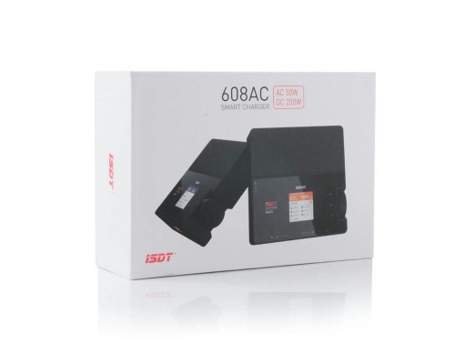 Зарядное устройство iSDT 608AC AC 60Вт / DC 200Вт 8A Зарядное устройство iSDT 608AC AC 60Вт / DC 200Вт 8A