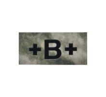 ИК шеврон "ГРУППА КРОВИ "III R+"