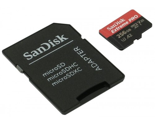 Карта памяти 256Gb SanDisk Extreme Pro microSDXC Class 10 UHS-I U3 V30 A2 Карта памяти 256Gb SanDisk Extreme Pro microSDXC Class 10 UHS-I U3 V30 A2