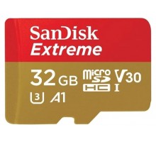 Карта памяти 32Gb SanDisk Extreme microSDHC Class 10 UHS-I U3 V30