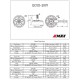 Мотор EMAX ECO II 2807 1300KV / 1700KV