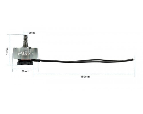 Мотор GEPRC SPEEDX2 2107.5-1960KV (Титановый) Мотор GEPRC SPEEDX2 2107.5-1960KV (Титановый)