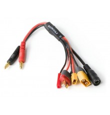 Переходник (4 мм Бананы) - XT60 / XT30 / DC5.5 / T-Plug / JST