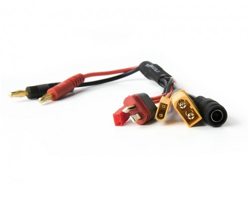 Переходник (4 мм Бананы) - XT60 / XT30 / DC5.5 / T-Plug / JST