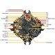Полётный контроллер DarwinFPV ELRS2.0 F411 15A Bluejay AIO