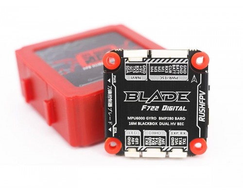 Полётный контроллер RUSH Blade F722 Digital 30x30 для DJI FPV Полётный контроллер RUSH Blade F722 Digital 30x30 для DJI FPV
