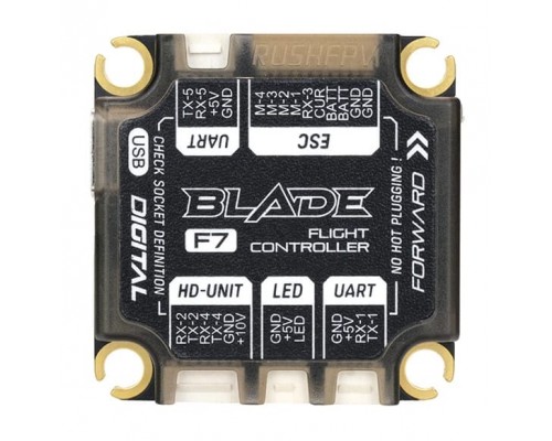 Полётный контроллер RUSH Blade F722 Digital V2 30x30 для DJI FPV Полётный контроллер RUSH Blade F722 Digital V2 30x30 для DJI FPV