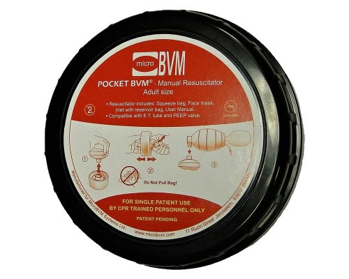 Помпа для ИВЛ Pocket Bag Valve Mask Micro BVM Помпа для ИВЛ Pocket Bag Valve Mask Micro BVM