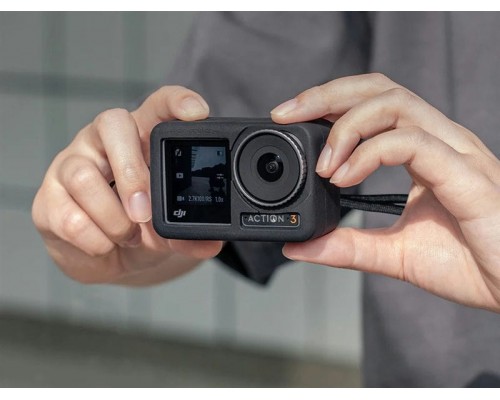 Силиконовый чехол DJI Osmo Action 3 (Чёрный) (PGYTECH P-32C-030)