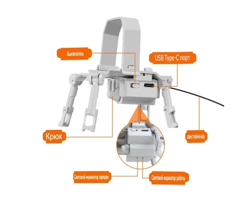 Система сброса груза DJI Mini 3 / Mini 3 Pro (YX) Система сброса груза DJI Mini 3 / Mini 3 Pro (YX)