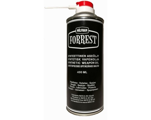 Масло milfoam forrest synthetic для чистки защиты и смазки, 400 мл Масло milfoam forrest synthetic для чистки защиты и смазки, 400 мл