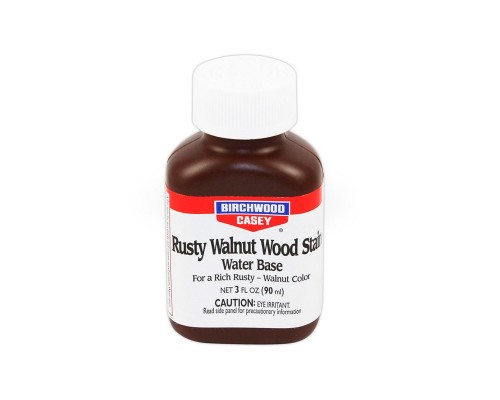 Морилка для дерева Birchwood Casey Rusty Walnut Wood Stain 90мл Морилка для дерева Birchwood Casey Rusty Walnut Wood Stain 90мл