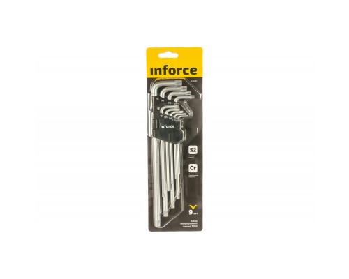 Набор экстра-длинных ключей TORX Inforce 9 Шт Набор экстра-длинных ключей TORX Inforce 9 Шт