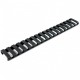 Накладки на планку magpul weaver ladderrailpanel 1913picatinny MAG013 Черный