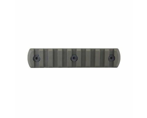 Планка пикатинни на 9 шагов DLG Tactical Олива Планка пикатинни на 9 шагов DLG Tactical Олива