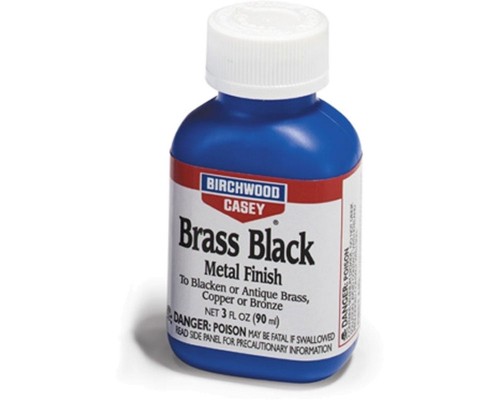 Состав для холодного воронения меди Birchwood Casey Brass Black, 90мл Состав для холодного воронения меди Birchwood Casey Brass Black, 90мл
