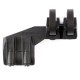 Держатель для фонаря magpul rail light mount left black MAG498
