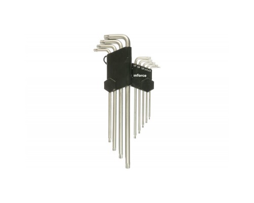 Набор экстра-длинных ключей TORX Inforce 9 Шт Набор экстра-длинных ключей TORX Inforce 9 Шт