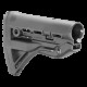 Полимерный приклад с амортизатором GL-SHOCK без щеки черный com/mil-spec