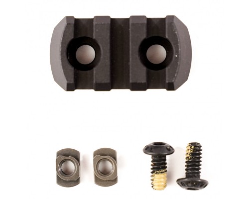 Рельса m-lok aluminum rail 3 слота mlok slot system MAG580 Рельса m-lok aluminum rail 3 слота mlok slot system MAG580