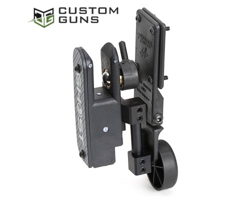 Спортивная скоростная кобура SUPER GHOST ULTIMATE, левша, для Glock (excl. Glock 21) Спортивная скоростная кобура SUPER GHOST ULTIMATE, левша, для Glock (excl. Glock 21)