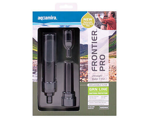Фильтр для воды в целлофановой упаковке Frontier Pro Ultra Light Aquamira Фильтр для воды в целлофановой упаковке Frontier Pro Ultra Light Aquamira