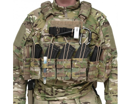 Тактический разгрузочный жилет с подсумками под 7,62-мм АК DCS Warrior Assault Systems Тактический разгрузочный жилет с подсумками под 7,62-мм АК DCS Warrior Assault Systems