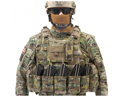 Тактический разгрузочный жилет с подсумками под АК Ricas Compact Warrior Assault Systems Тактический разгрузочный жилет с подсумками под АК Ricas Compact Warrior Assault Systems