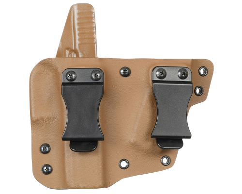 Комбинированная кобура из Kydex для скрытого ношения под Glock 5.45 DESIGN Комбинированная кобура из Kydex для скрытого ношения под Glock 5.45 DESIGN