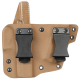 Комбинированная кобура из Kydex для скрытого ношения под Glock 5.45 DESIGN