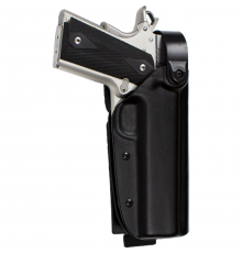 Тактическая пластиковая кобура для Глок 17, ПЯ, Sig Sauer без фонаря WRS Level III Duty Blade-Tech