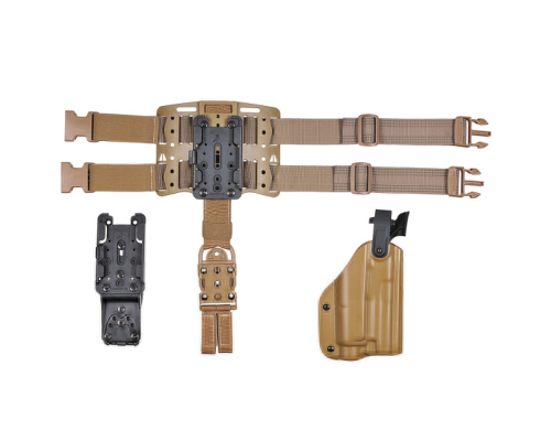 Тактическая пластиковая кобура WRS Level II Duty Holster Blade-Tech Тактическая пластиковая кобура WRS Level II Duty Holster Blade-Tech