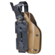 Тактическая пластиковая кобура для Глок 17, Sig Sauer с фонарём WRS Level II Duty Holster w/Tac-light Blade-Tech