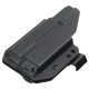 Кобура из Kydex под Glock с фонарём (аппендикс) 5.45 DESIGN