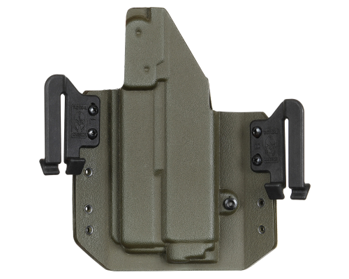 Быстросъемная кобура из Kydex под Glock с фонарём 5.45 DESIGN Быстросъемная кобура из Kydex под Glock с фонарём 5.45 DESIGN