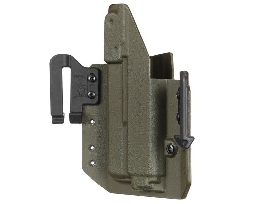Быстросъемная кобура из Kydex под Glock с фонарём 5.45 DESIGN Быстросъемная кобура из Kydex под Glock с фонарём 5.45 DESIGN