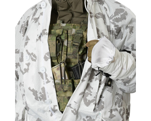 Белый маскировочный халат "МИРАЖ" 5.45 DESIGN Белый маскировочный халат "МИРАЖ" 5.45 DESIGN
