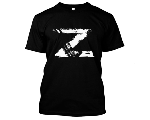 Футболка милитари с принтом "Z" 5.45 DESIGN Футболка милитари с принтом "Z" 5.45 DESIGN