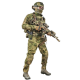 Кнопка PTT (Press to Talk) для активных наушников (Peltor Comtac, Comtac II, ACH, MSA Sordin Ranger Headsets) Tactical Command Industries